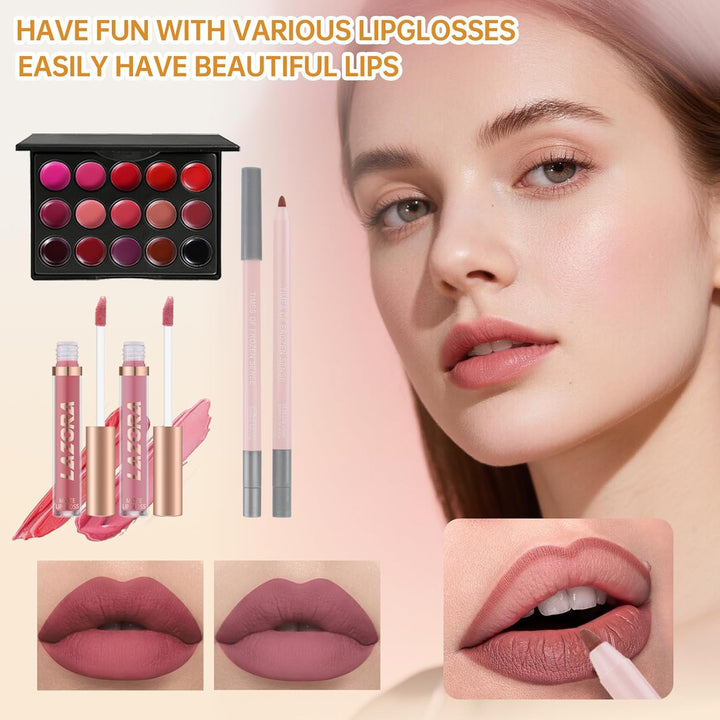 Kit de maquillaje para adolescentes y niñas, juegos de regalo de ma...