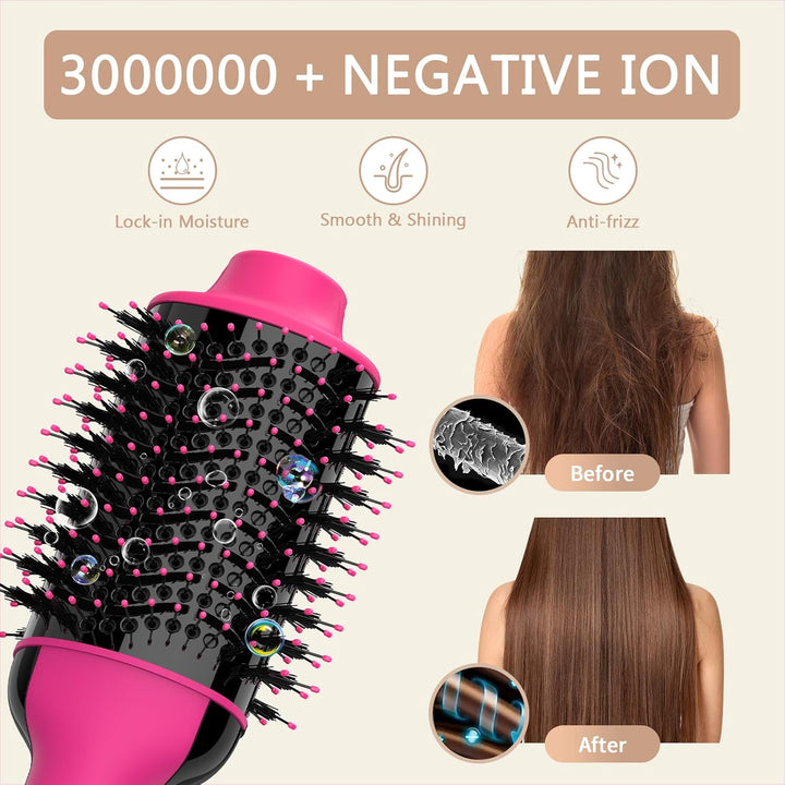 Cepillo secador de pelo, secador de pelo y cepillo en uno, secador...