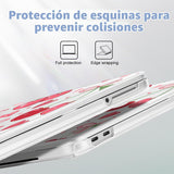 Lepeoac Funda rígida 4 en 1 para MacBook Neo 13 (A3404), cerezas y...