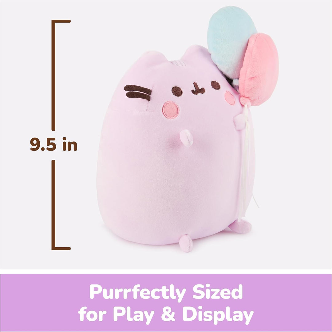 GUND Pusheen - Peluche Squisheen del 15º aniversario, juguete espon...