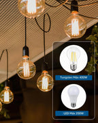 DEWENWILS Smart Dimmer Plug con Remote para Patio Lights, 2.4GHz Only