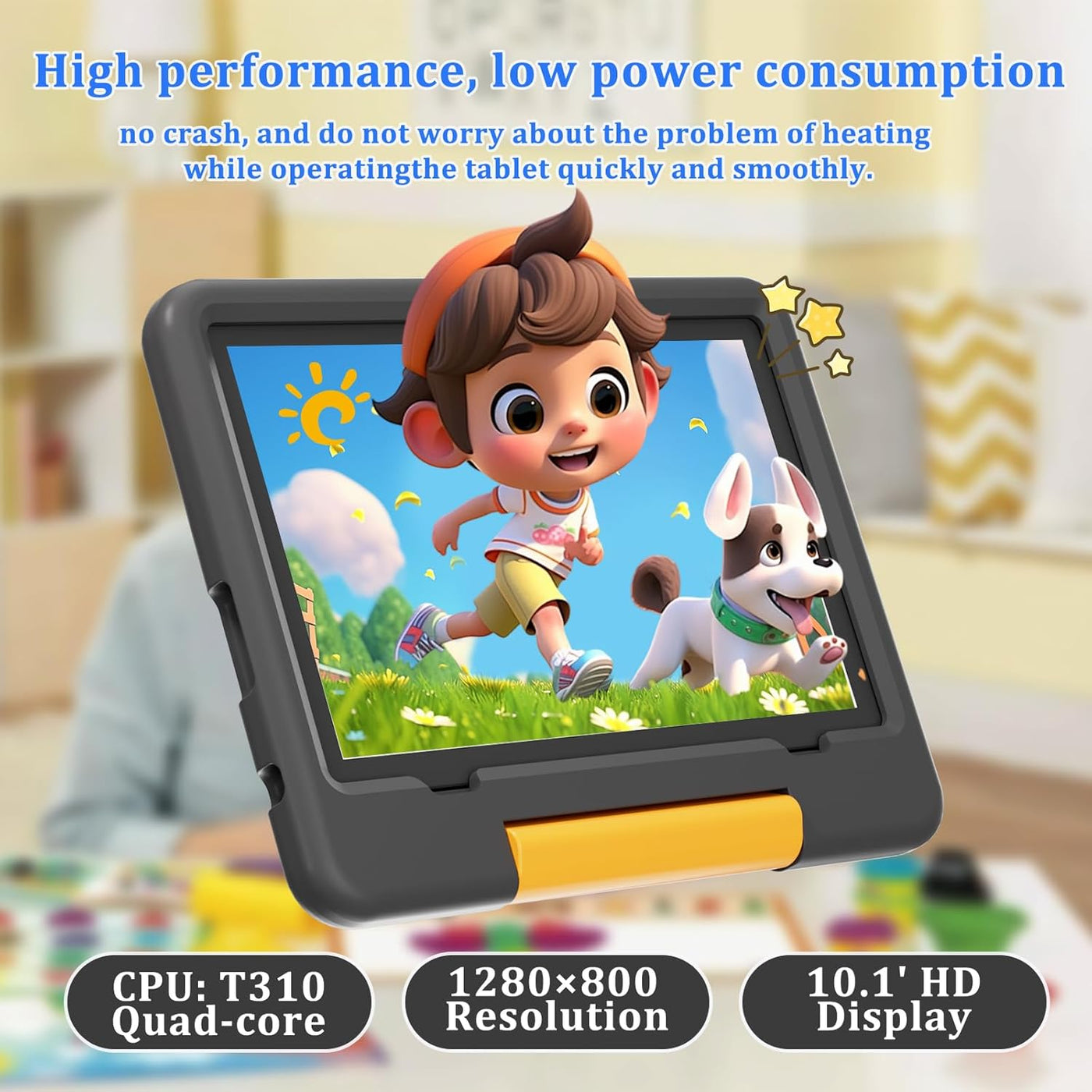 PEICHENG Tableta para Niños con Estuche Protector EVA, Tableta para...