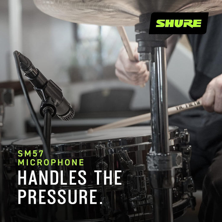 Shure MVX2U + Shure SM57