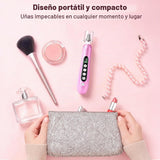 Kit de taladro de uñas profesional, lima de uñas eléctrica con luz...