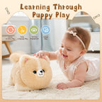 Corgi - Juguete de peluche, juguete sensorial interactivo
