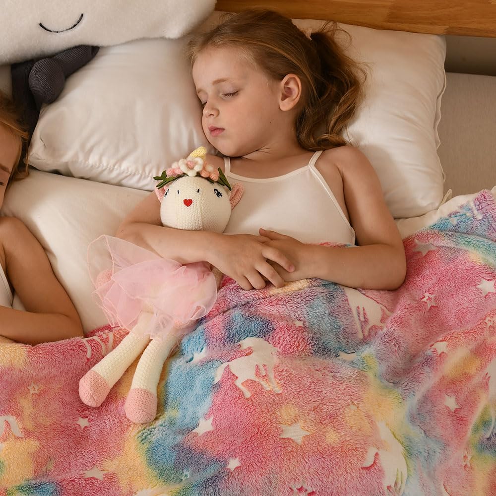Juguetes de Animales de Peluche Muñeca de Unicornio para Niñas, Muñeca Unicornio 1
