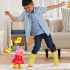 Peppa Pig Muérdago de Peppa Pig - Muñeca interactiva electrónica que canta y baila para fiesta en los charcos fangosos, juguetes preescolares interactivos para niñas y niños, a partir de 3 años