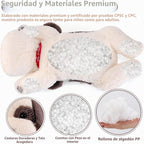 meowtastic Animales de Peluche Ponderados para Perro, Almohada de Peluche para Niños