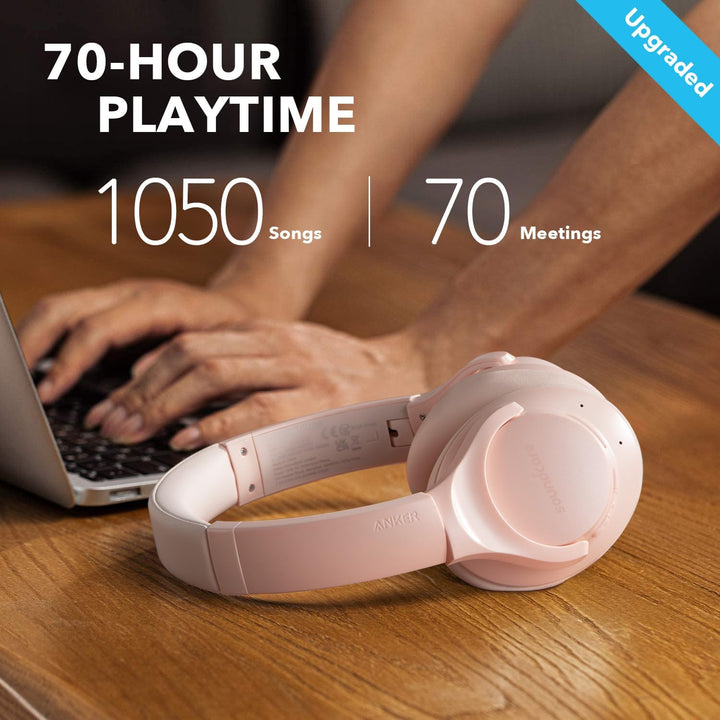 Soundcore Anker Life Q20 Auriculares híbridos con cancelación activ...