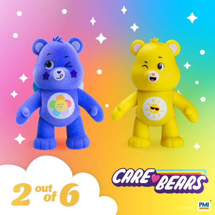 Care Bears - Figuras de acción articuladas, paquete de 2, figuras d...