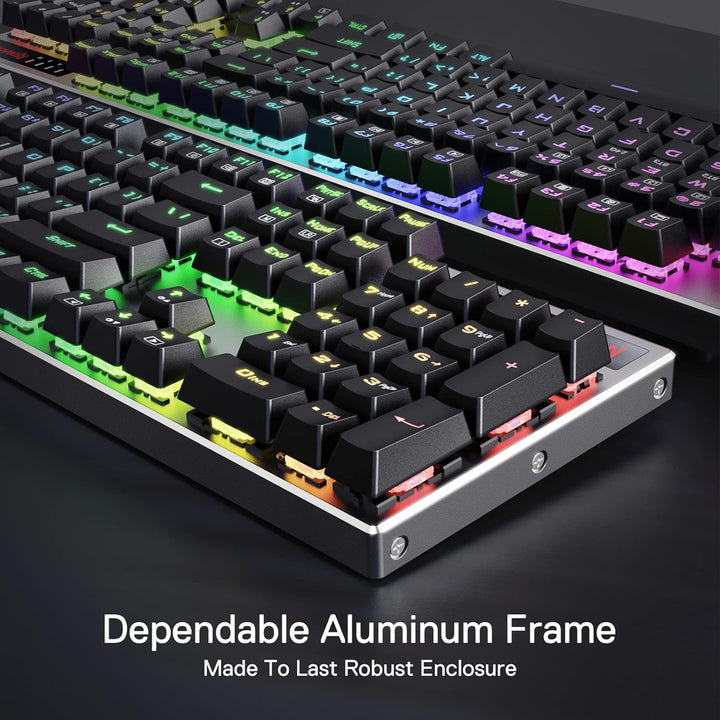 Redragon K556 PRO Teclado de Juegos Inalámbrico RGB Actualizado, Te...
