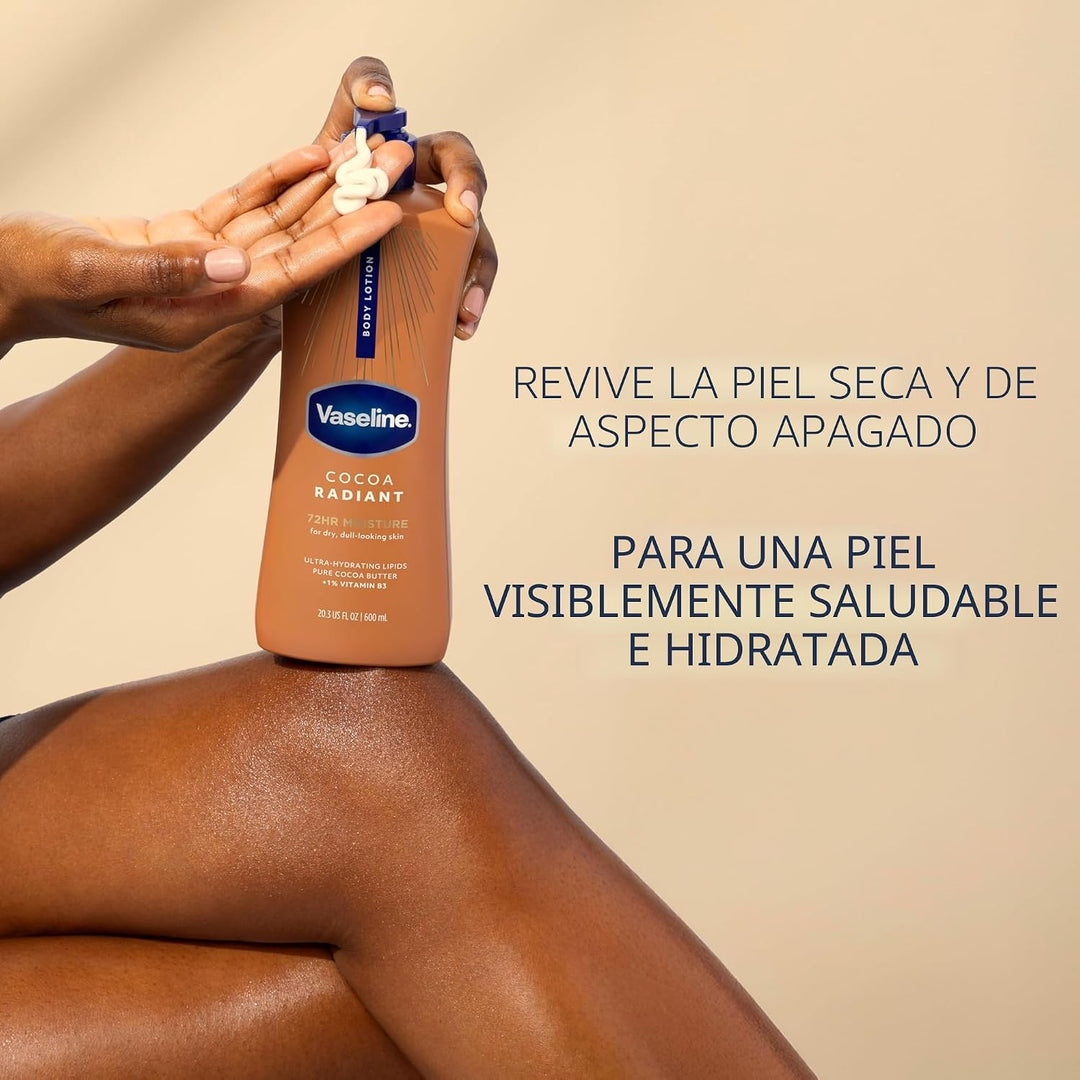 Vaseline Loción corporal de cuidado intensivo para piel seca, loció...