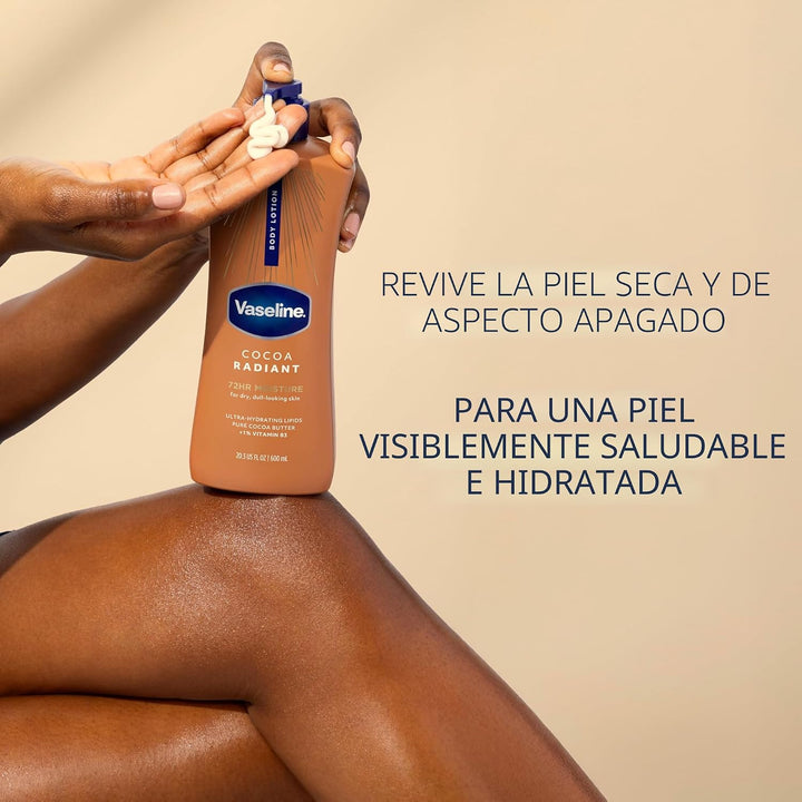 Vaseline Loción corporal de cuidado intensivo para piel seca, loció...