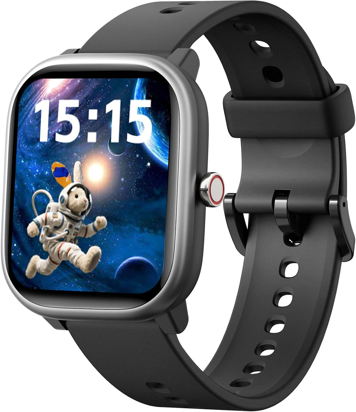 Kids Wach - Reloj inteligente para niñas y niños de 6 a 15 años, reloj inteligente para niños de 1.8 pulgadas, no necesita teléfono, podómetro, monitor de sueño resistente al agua, juego de rompecabezas para niñas, niños, adolescentes, regalo de