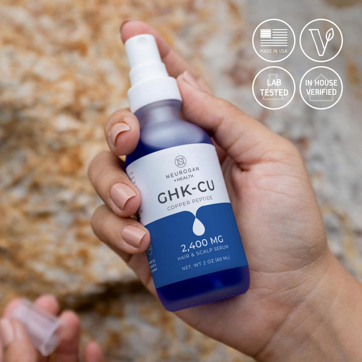 Neurogan GHK-Cu Suero de Péptidos de Cobre para Cabello y Cuero Cab...