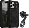 Rokform Funda resistente para iPhone 17 Pro Max + soporte de teléfono para bicicleta superior