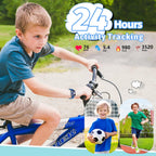 Reloj inteligente para niños, rastreador de fitness, no necesita teléfono/aplicación, 19 modos deportivos, pantalla DIY de 1.5", impermeable IP68, monitor de sueño, podómetros, frecuencia cardíaca