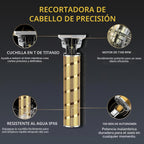 Ufree Recortadora de Barba para Hombres, Recortadora de Cabello con Cuchilla en T, Cortapelos Edgeado Zero Gap