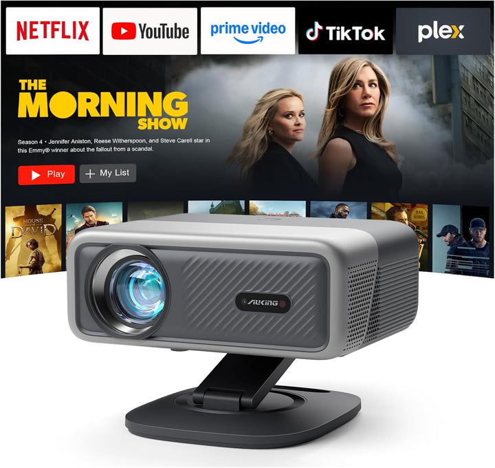 [Ahora con Netflix y 4200 ANSI] Proyector 4K con WiFi y Bluetooth,...