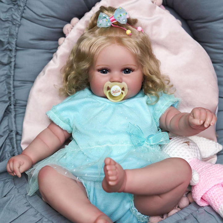 JIZHI Muñecas Realistas de Bebé Reborn - 20 Pulgadas con Sensación...