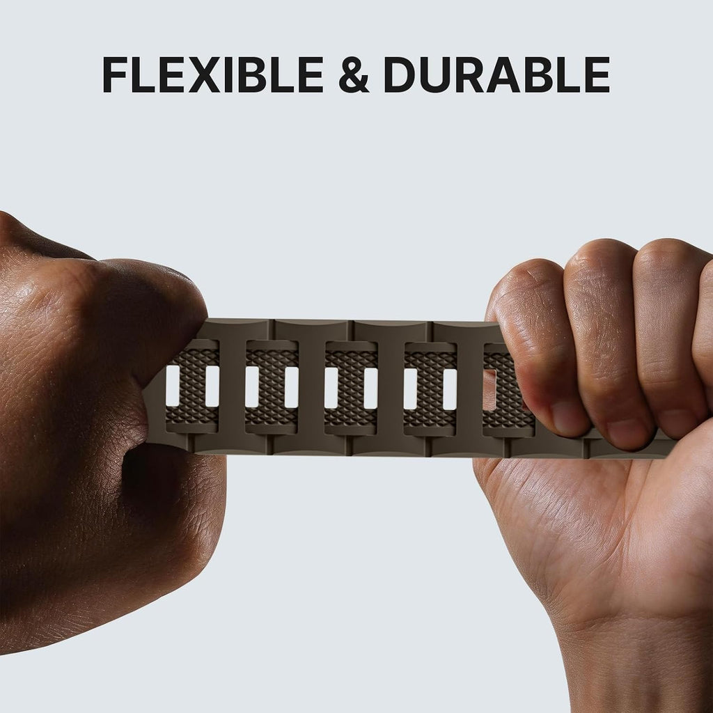 Bandletic Correa de silicona para exteriores compatible con Garmin Watch