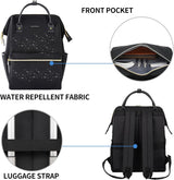 KROSER Mochila para portátil de 17" Mochila elegante repelente...