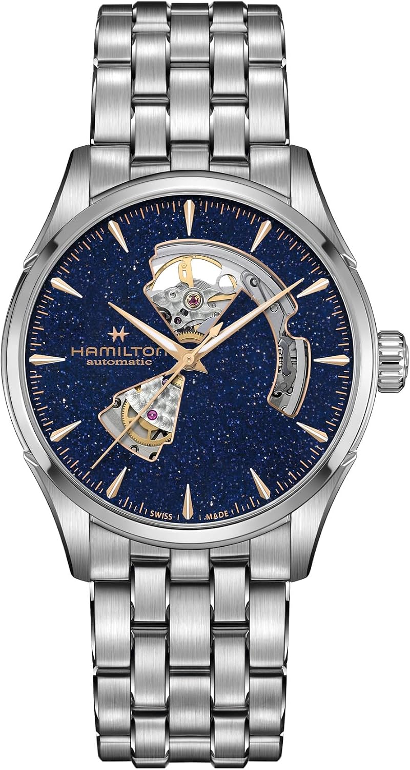 Hamilton Jazzmaster Reloj automático para hombre, acero inoxidable de 1.654