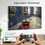 Screencast TV Stick 4K Ultra HD Streaming Stick 16GB Transmite videos desde iPhone, iPad, Android, portátil a TV/monitor/proyector, compatible con Chromecast Miracast y AirPlay