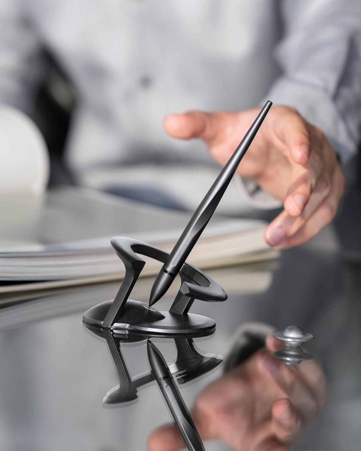 novium Hoverpen Interstellar - Space Black, bolígrafo