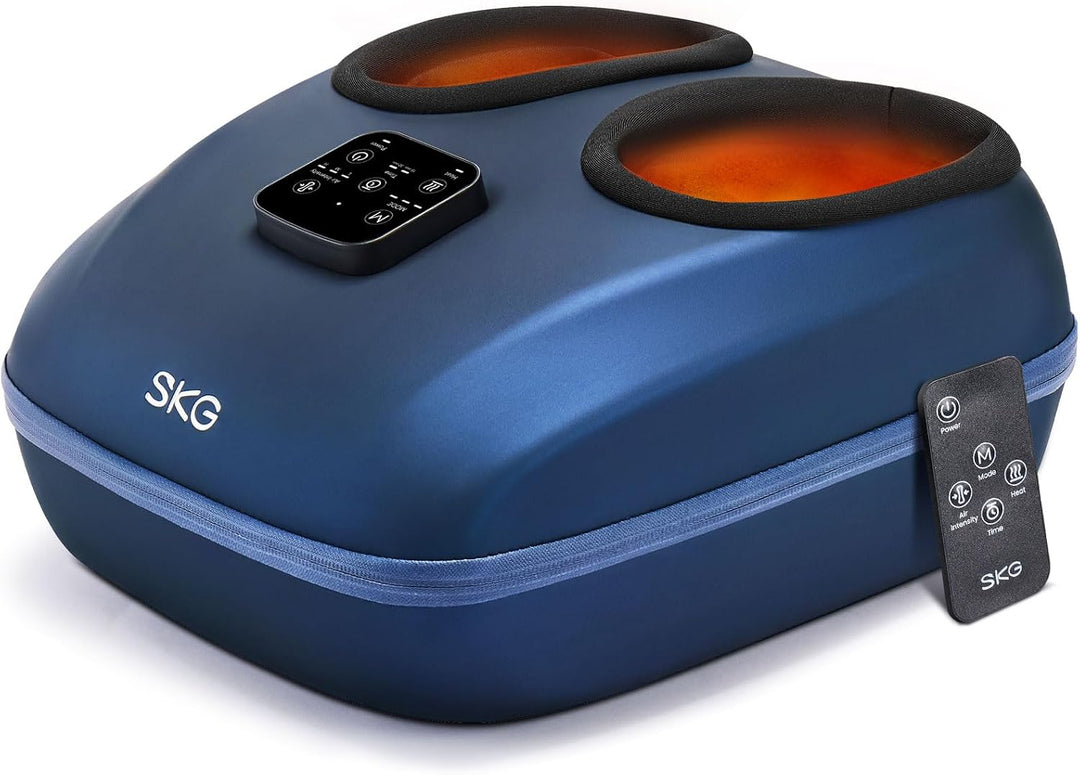 SKG YS100 - Masajeador de pies con calor para aliviar el dolor de f...