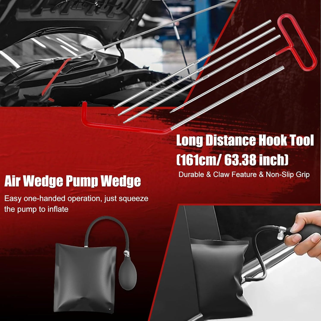 Sundpey Kit de herramientas para automóvil de 132 piezas, portátil,...