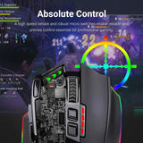 Redragon M801 Ratón inalámbrico para juegos, ratón RGB para juegos...