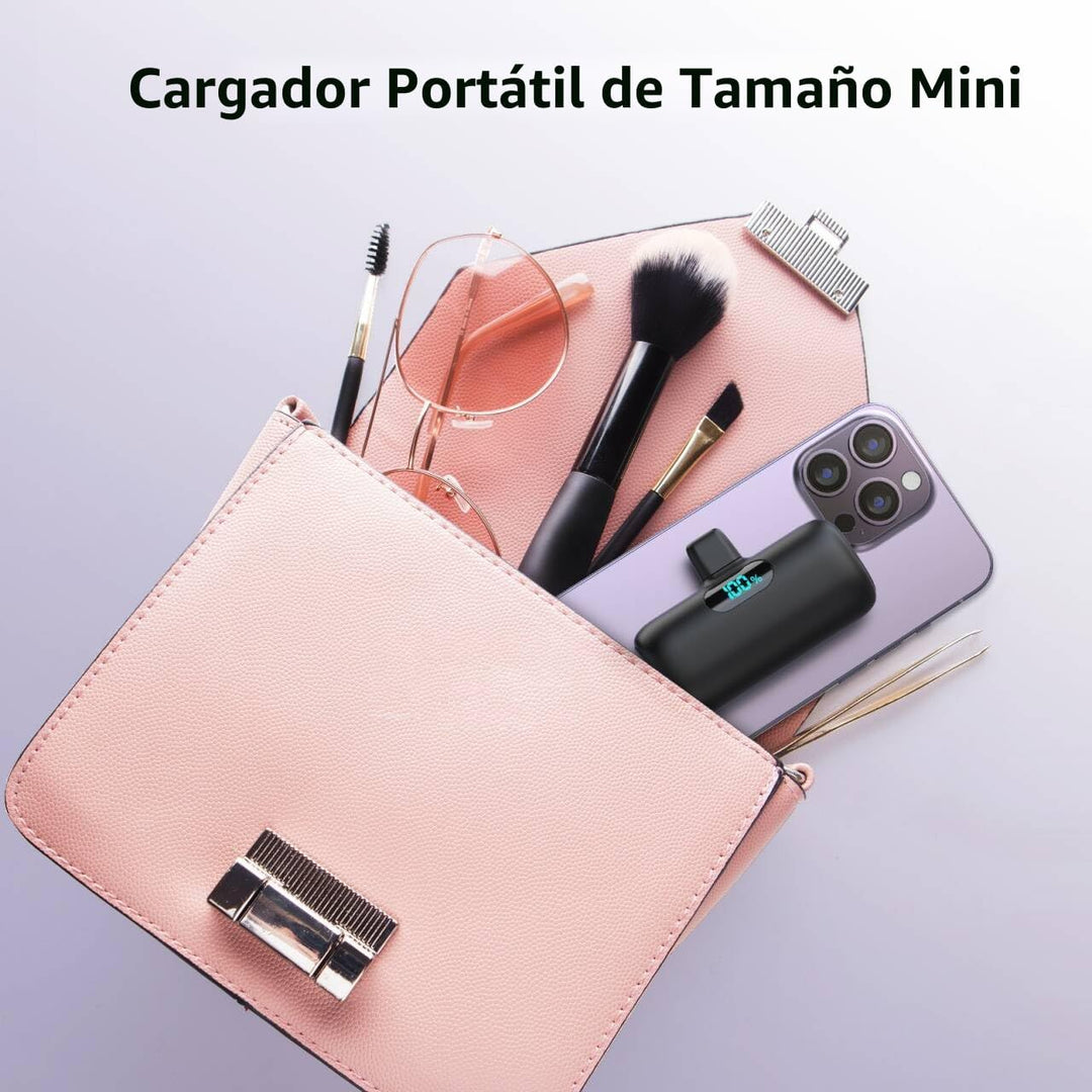 [Paquete de 2] Cargador portátil para iPhone 17\/16\/15, Mini Power...