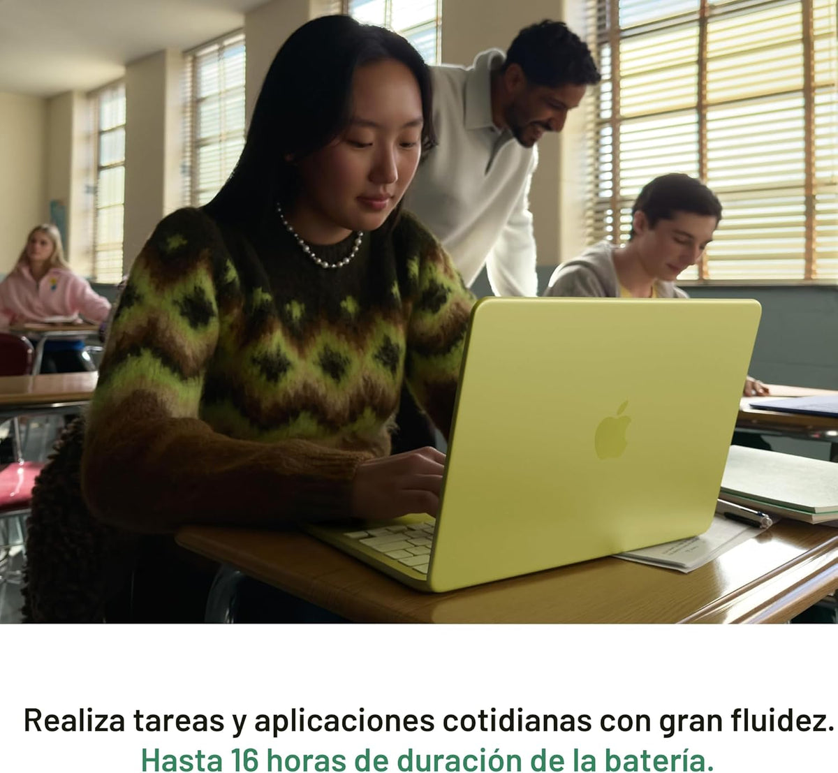 Apple Laptop MacBook Neo 2026 de 13 pulgadas con chip A18 Pro: dise...
