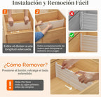 Lifewit Divisores de cajones de 6 pulgadas de alto, organizador de cajones