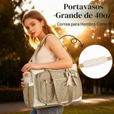 PASMAN Bolsa de mano para profesores para mujer, bolsa estructurada...