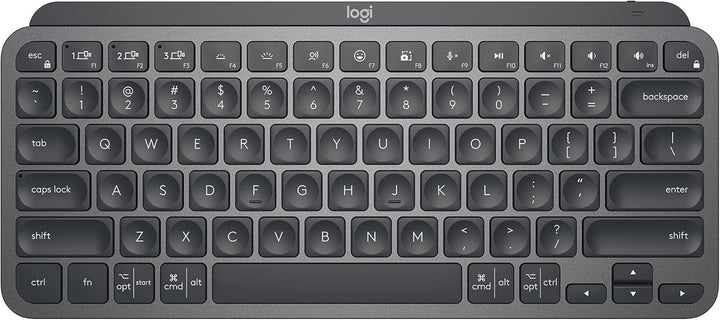 Logitech MX Keys Mini - Teclado minimalista, iluminado, inalámbrico...