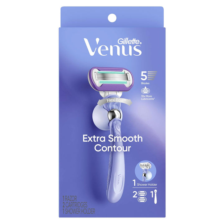 Gillette Venus Deluxe Smooth Swirl Mango de maquinilla de afeitar p...