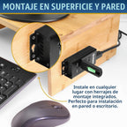 USBGear, USBG-BREC304, hub USB 3.2 de 4 puertos, alimentado, adaptador 5V/2A