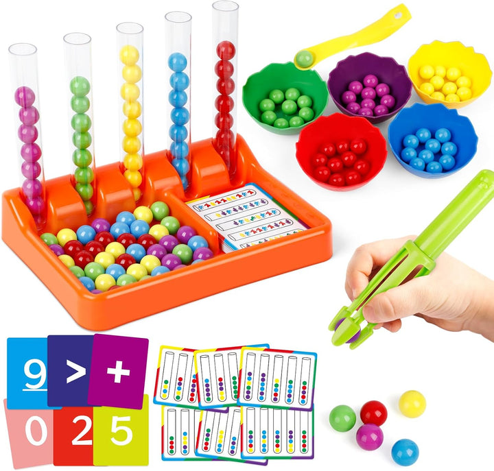 Juguetes de conteo y clasificación de color,Juegos de matemáticas |...