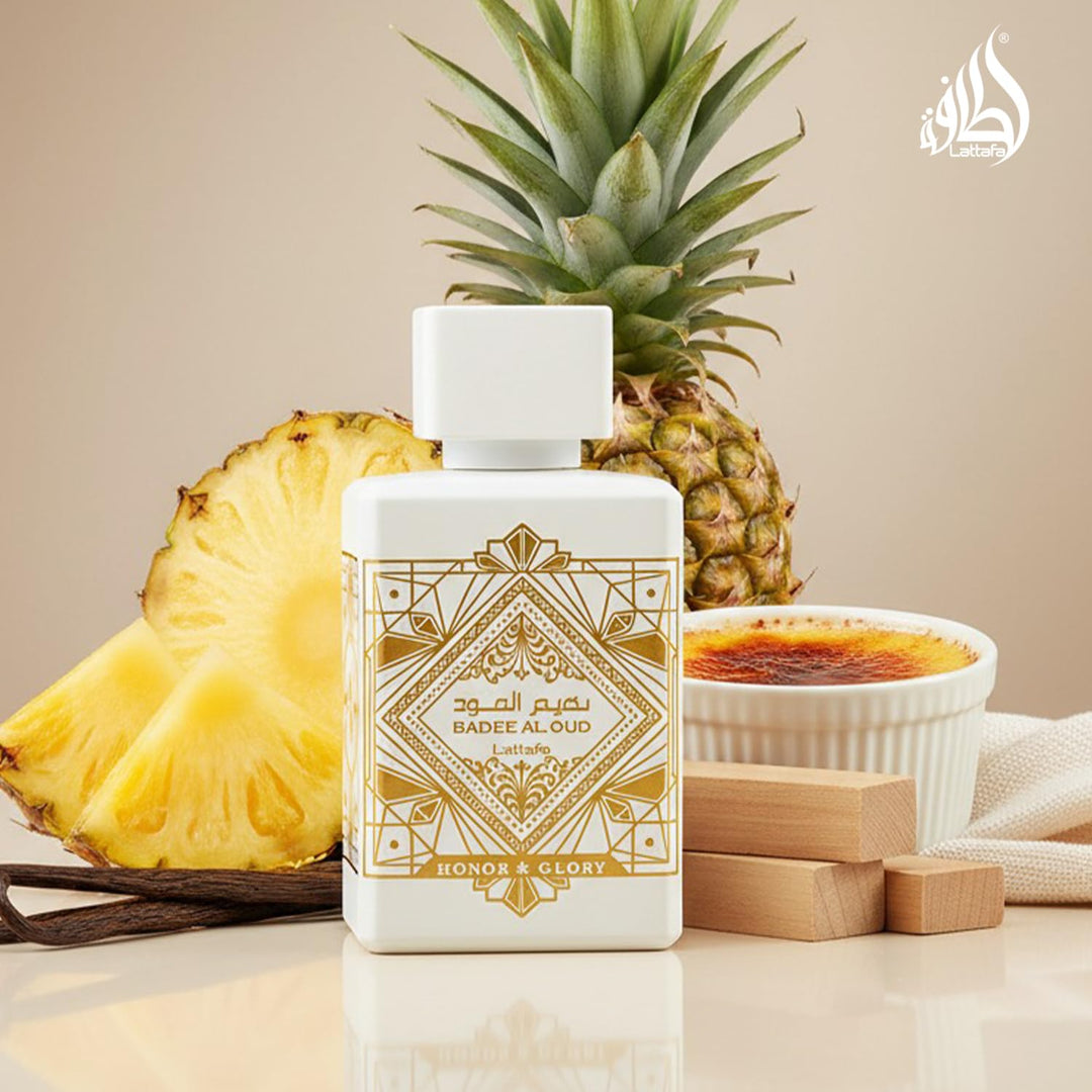 Lattafa Bade'e Al Oud Honor &amp; Glory - Fragancia duradera de...