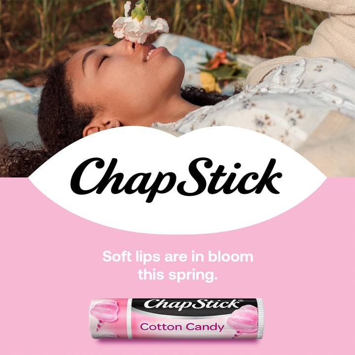 ChapStick Hidratante de labios, algodón de azúcar, paquete de 12 \u...