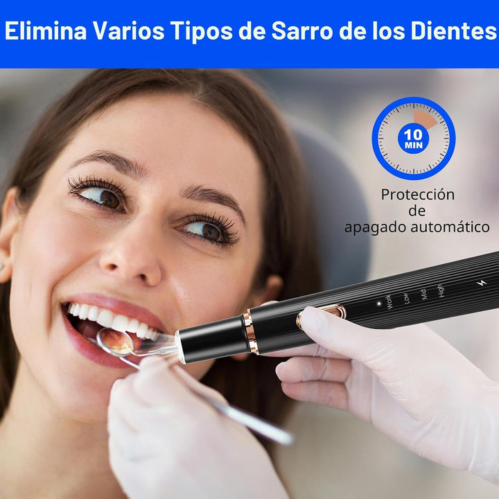 Removedor de placa para dientes, removedor de sarro para limpieza d...