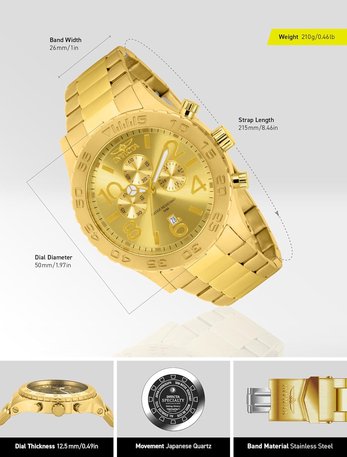 Invicta Reloj para Hombre