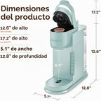 Keurig K-Express - Cafetera de cápsulas K-Cup de una sola porción, menta