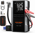 WOLFBOX arrancador del salto 4000A con el compresor de aire, caja portátil