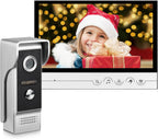 Sistema de intercomunicación de timbre de video con cable 1080P con