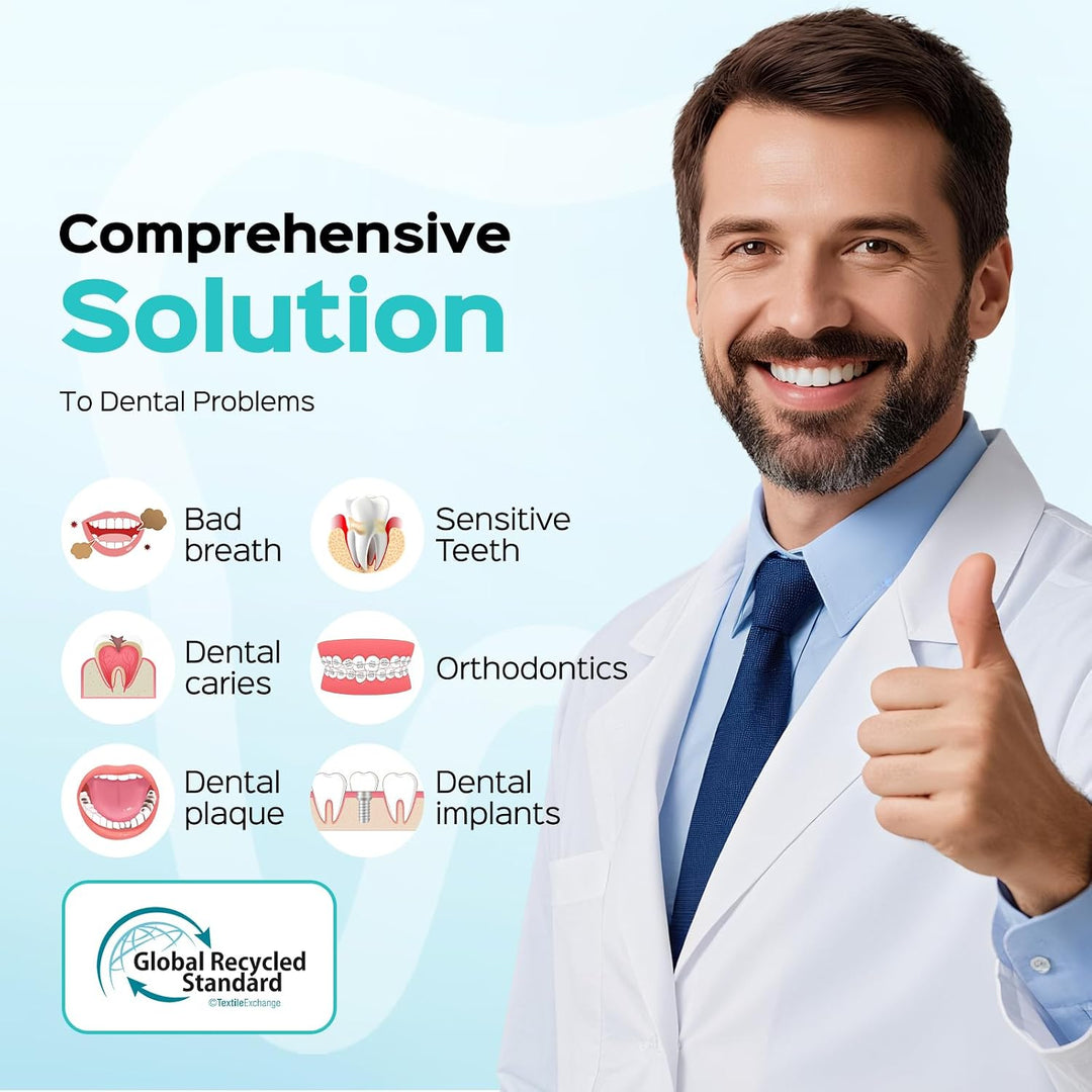 COSLUS Excelente irrigador dental para limpieza de dientes: 12 ajus...