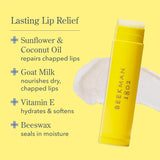 Beekman 1802 Bálsamo labial, lavanda, perfumado, 0.15 onzas, con le...