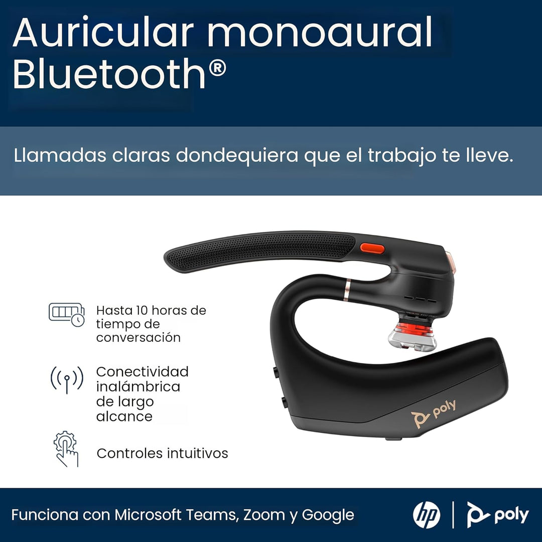 Poly Voyager Legend 50 - Auriculares Bluetooth - Auriculares inalám...